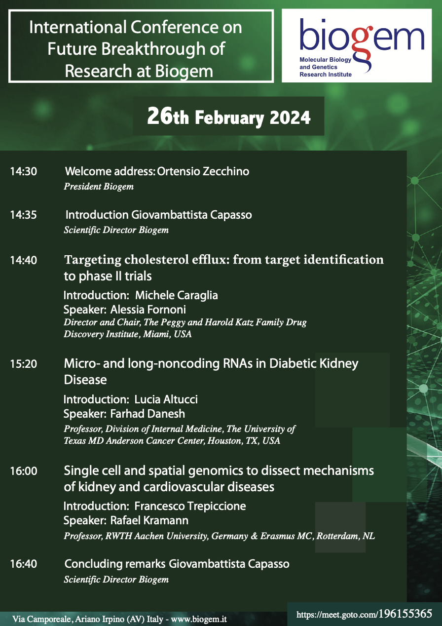 Tre grandi nomi internazionali aprono a collaborazioni con Biogem
